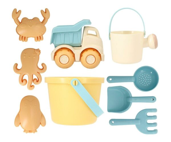 Set jeu de plage jaune