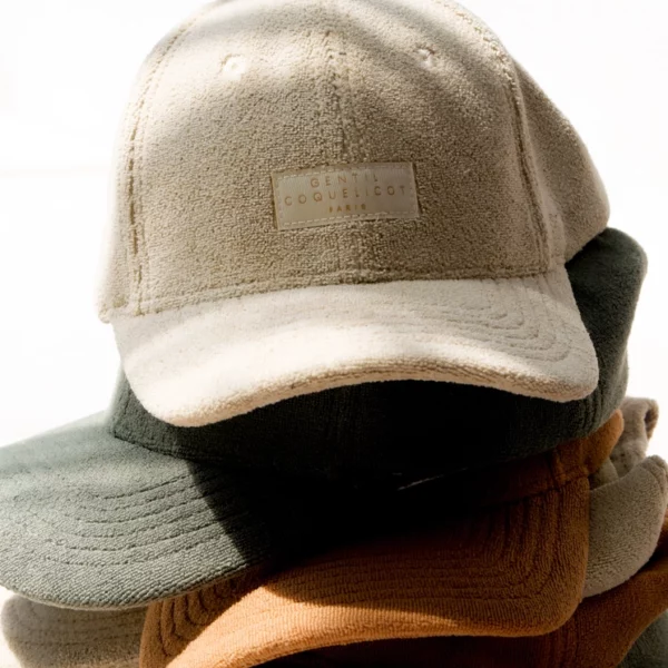 Casquette éponge beige - 52-54 cm