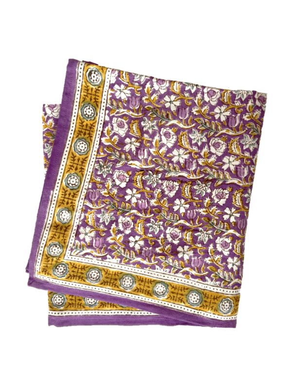 Grand foulard bdj - absynthe purple