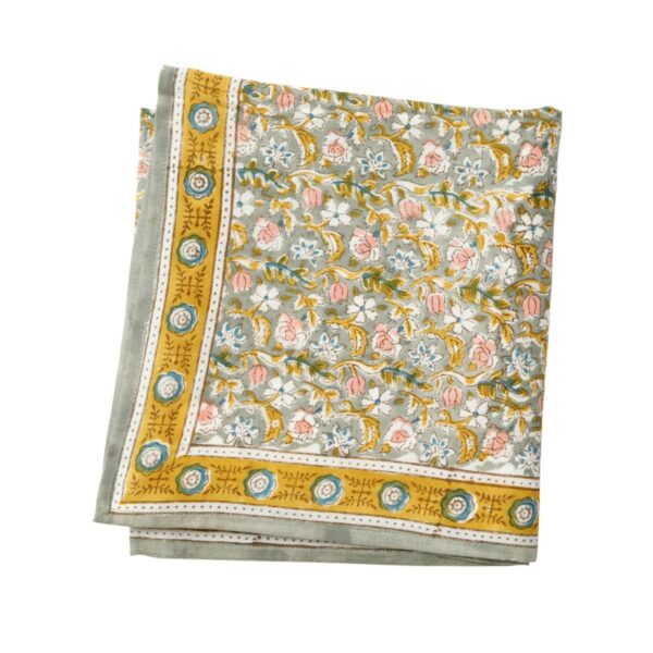 Grand foulard bdj - absynthe vert de gris