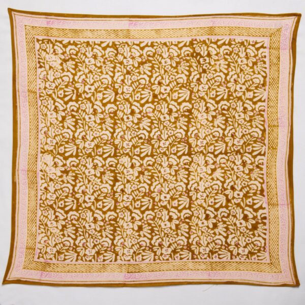 Grand foulard bdj - iris olive – Image 2