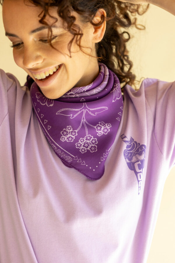 Foulard palika iroquois - anémone – Image 3