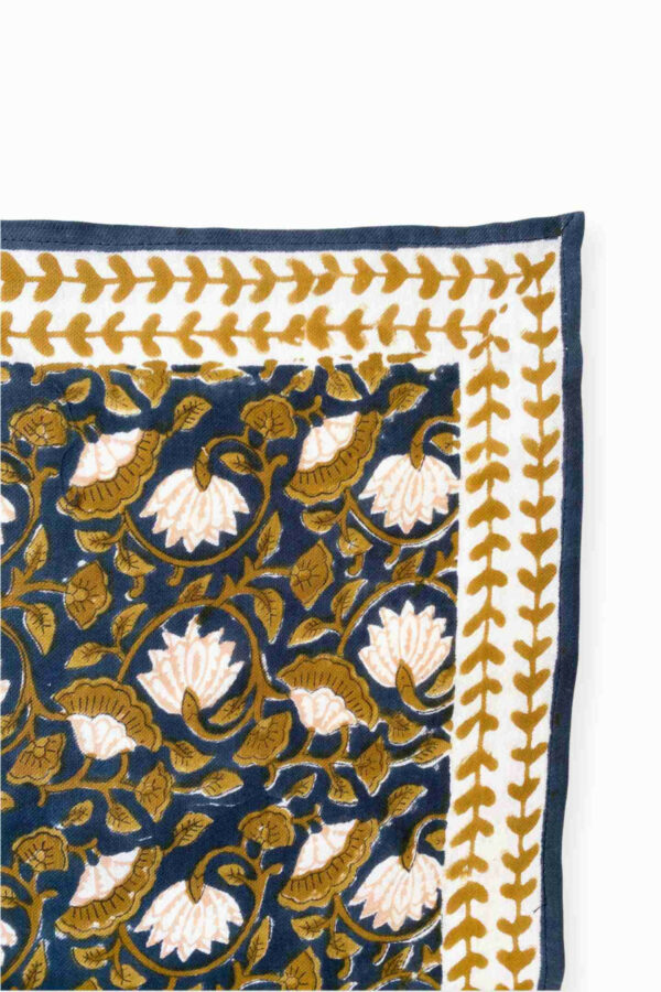 Grand foulard latika - éventail orage – Image 4