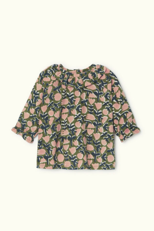 Blouse niha - tulipe kaki