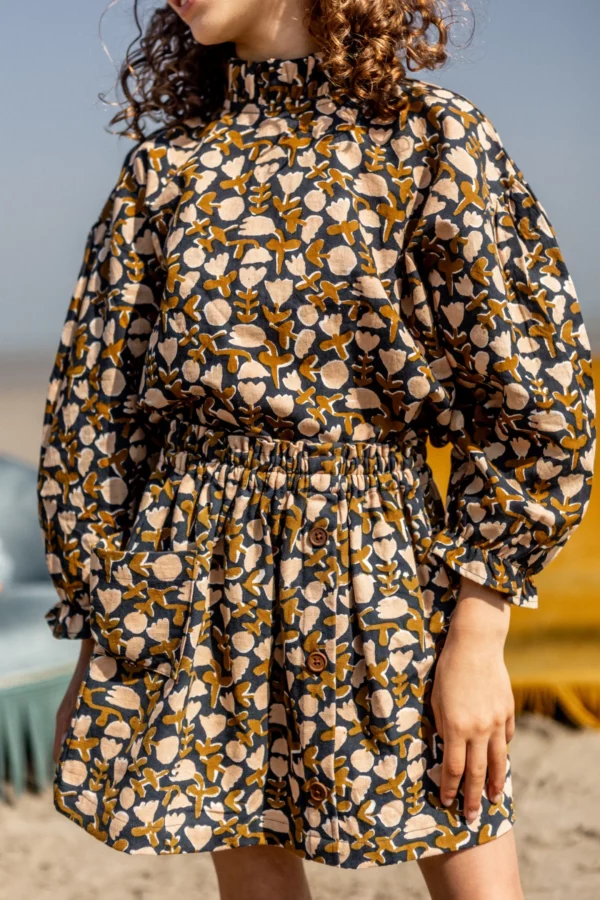 Blouse tildak - tulipe orage – Image 2