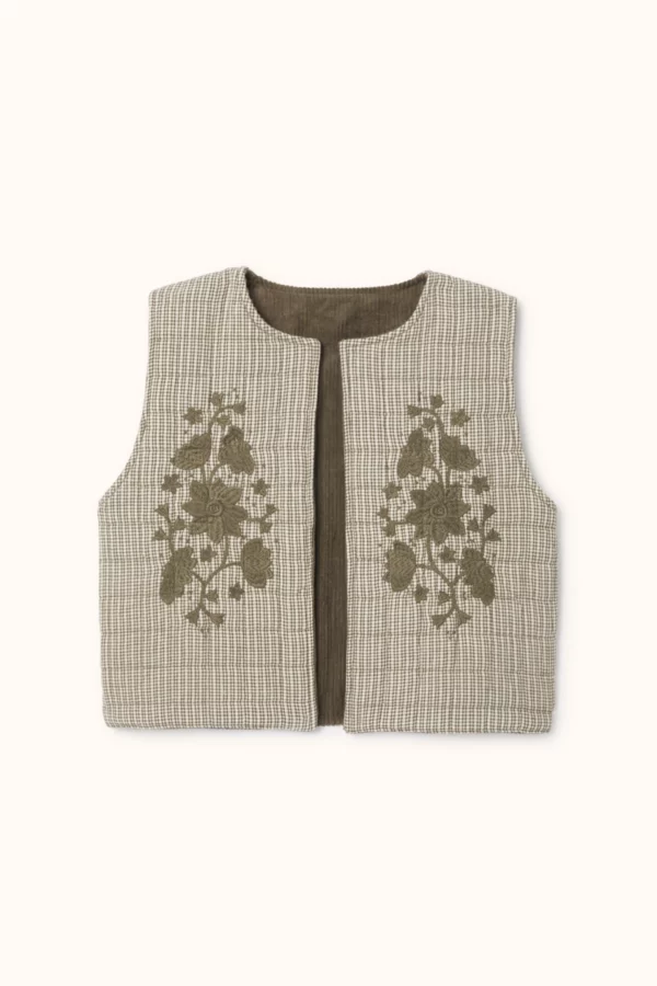 Gilet sakkara - khadi kaki – Image 4