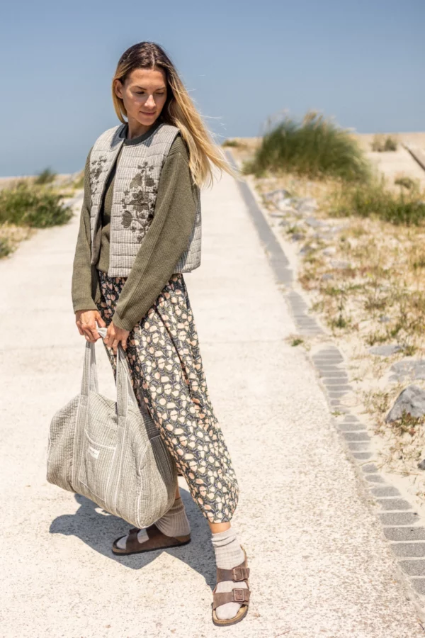 Gilet sakkara - khadi kaki