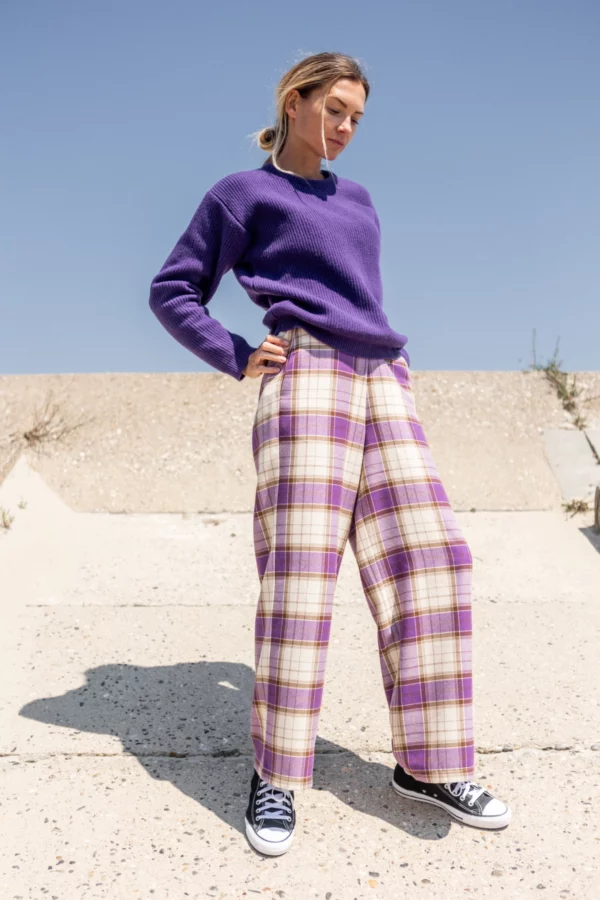 Pull roza - violet – Image 3