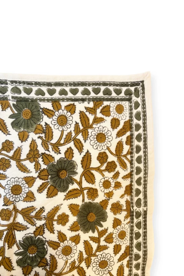 Petit foulard manika - coeur macadamia – Image 3