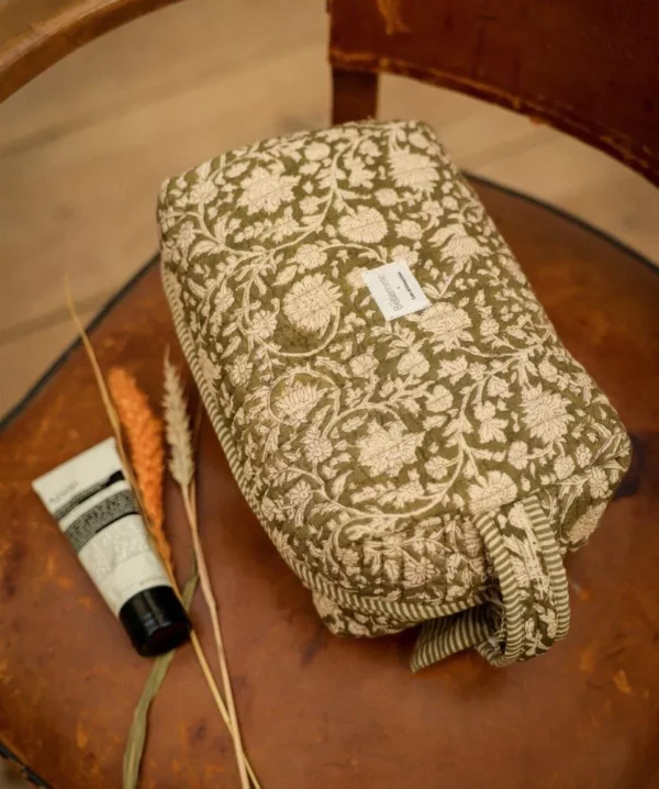 Trousse de toilette - Anjali kaki