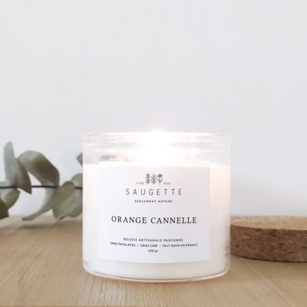 Bougie 100 gr - Orange cannelle