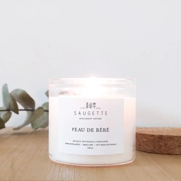 Bougie 100 gr - Peau de bébé