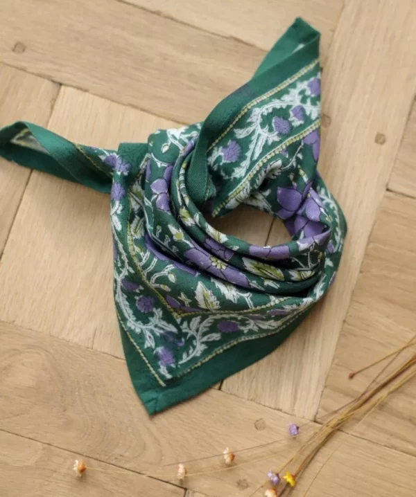 Petit foulard - Uma verveine violette