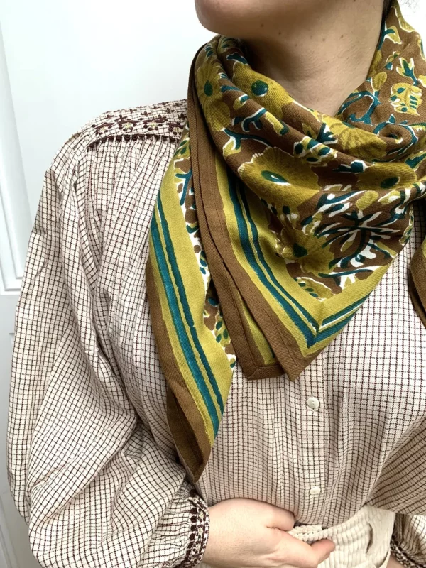 Grand foulard - 111 KAKI