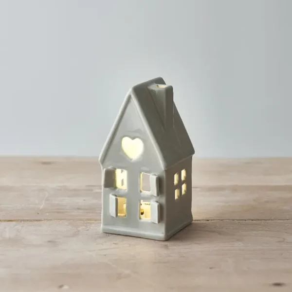 Maison céramique - grey 11,5 cm
