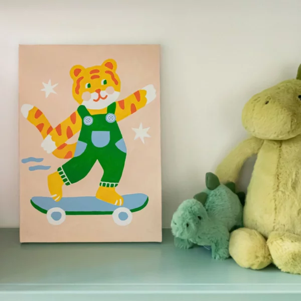 Petit pinceau kids - Tigre skate – Image 3