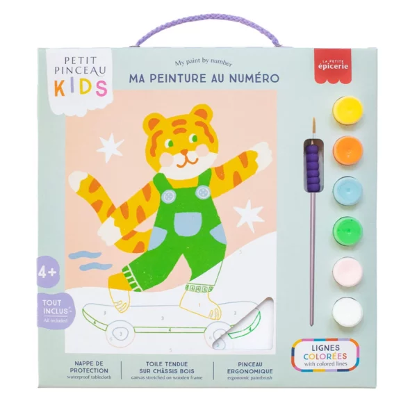 Petit pinceau kids - Tigre skate