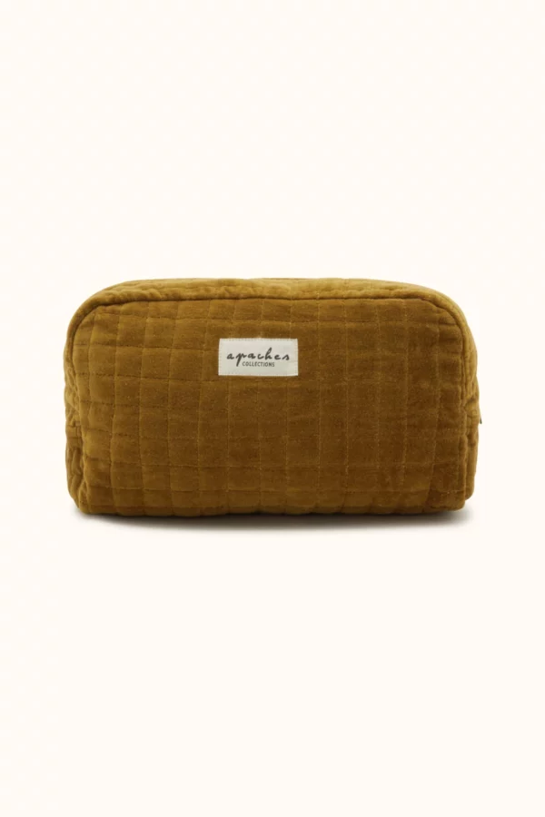 Grande trousse gayane velours tapenade
