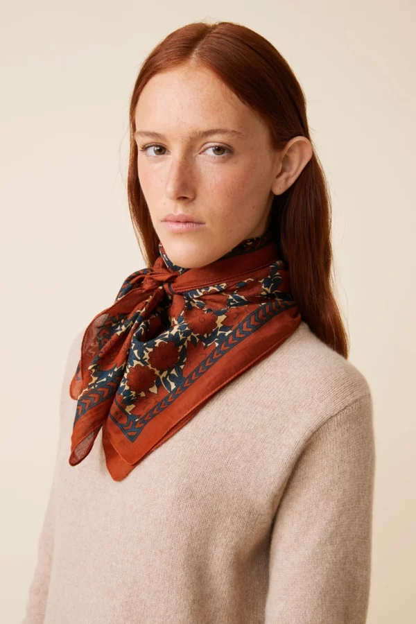 Grand foulard Brick 680 – Image 3