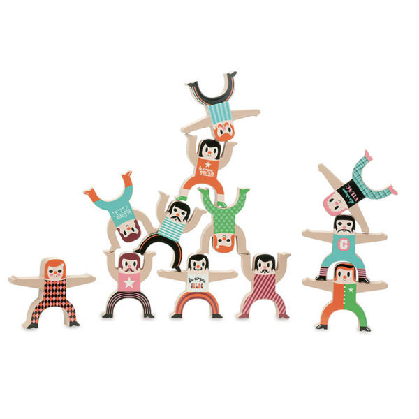 Les acrobates - Jeu d'équilibre par Ingela P Arrhenius