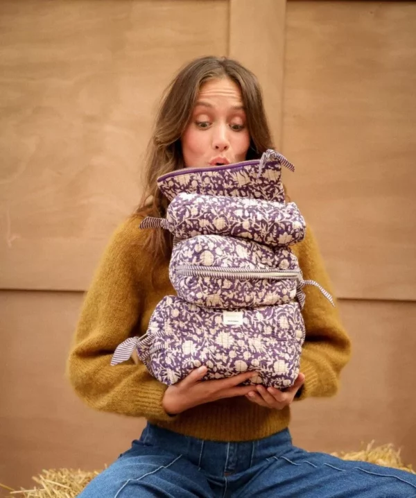 Trousse de toilette - Anjali Purple – Image 2