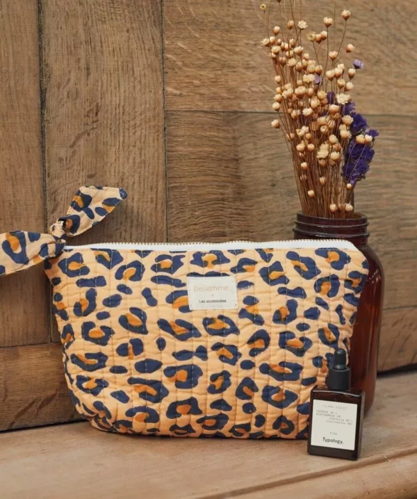 Trousse de maquillage - léopard