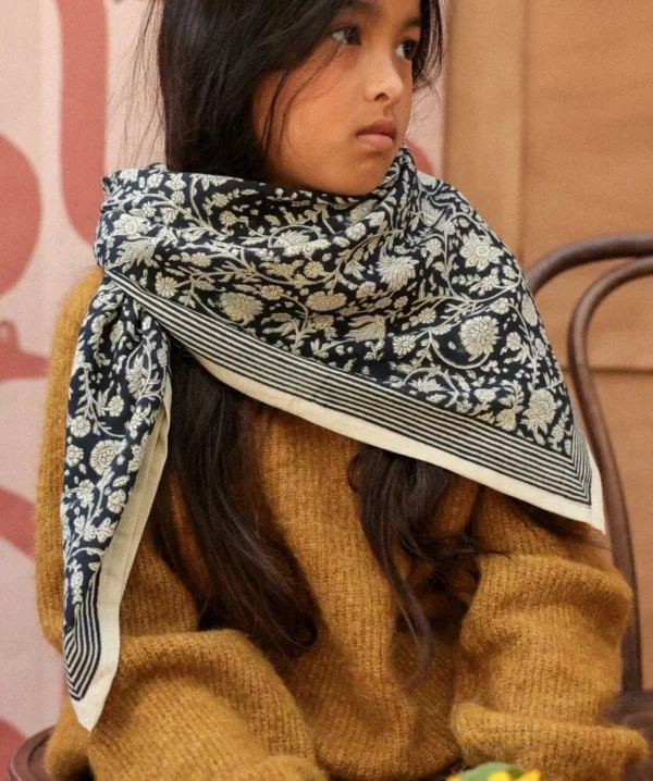 Grand foulard anjali encre