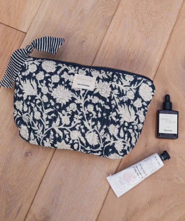 Trousse de maquillage - Anjali encre