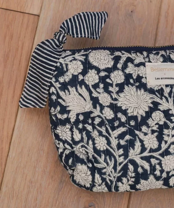 Trousse de maquillage - Anjali encre – Image 2