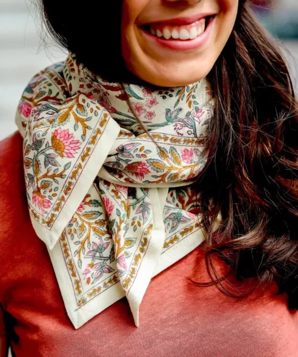 Grand foulard -Rhapsody Confetti