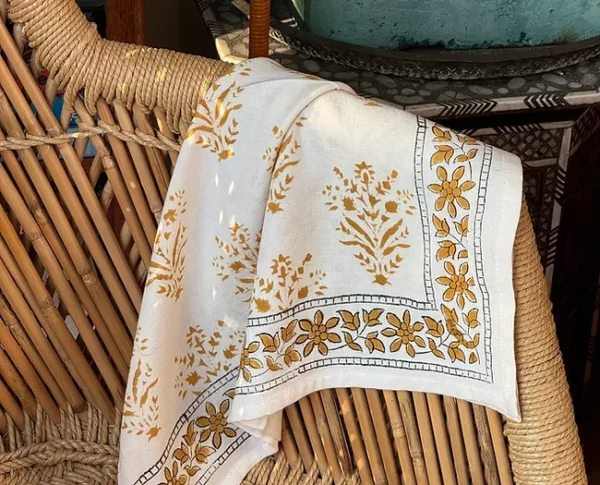 Petit foulard - galatie écru – Image 2
