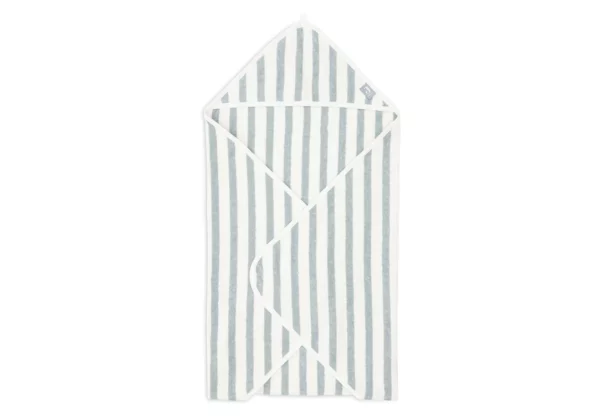 Cape de bain - rayures sea green 75x75cm – Image 2