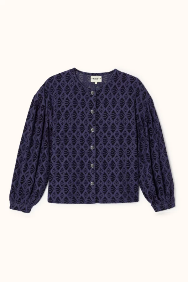 Blouse lata merveille graphite – Image 3