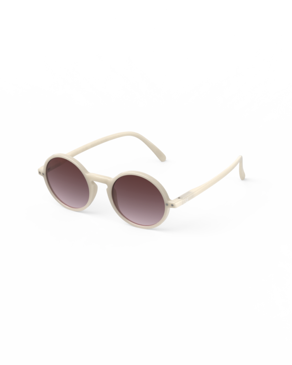 Lunette de soleil adulte Sun G vintage Cream – Image 5