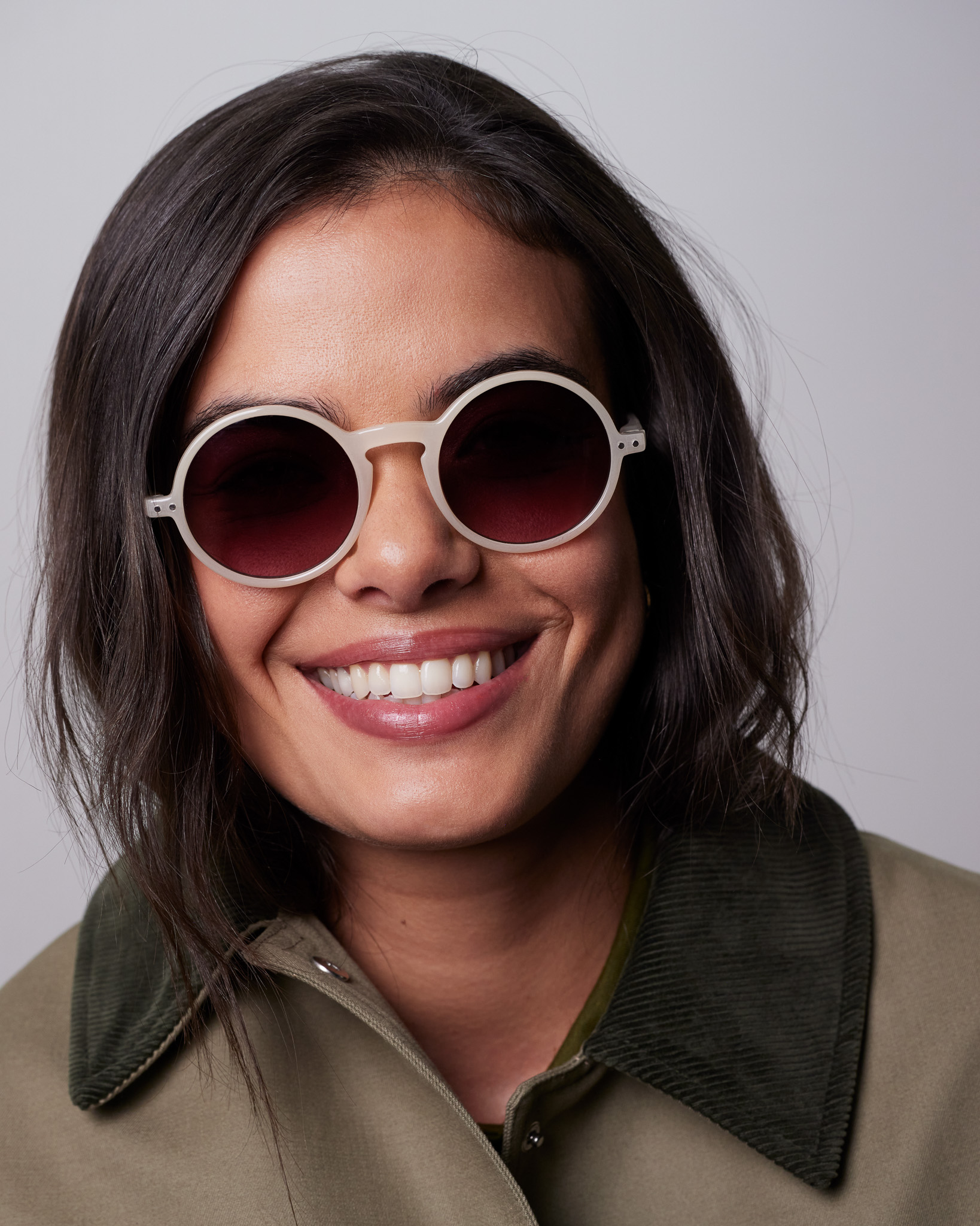 Lunette de soleil adulte Sun G vintage Cream – Image 6