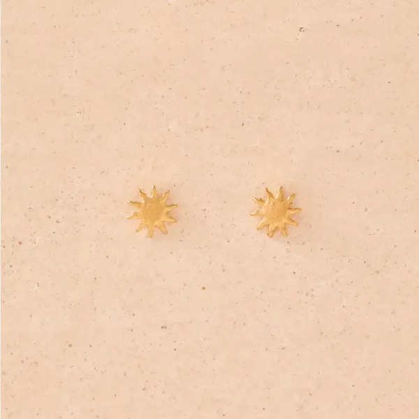 Boucle d'oreille soleil Cala – Image 2