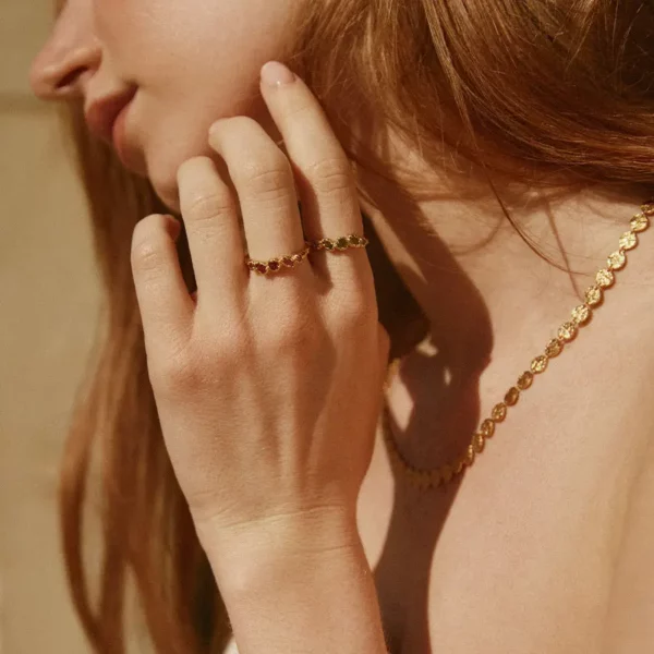 Bague Verte Koré – Image 3