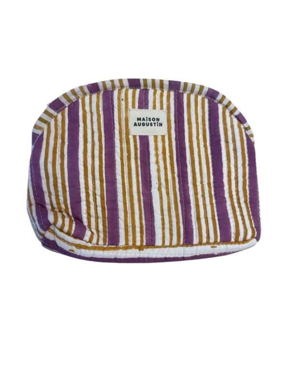 Trousse de maquillage stripes soleil – Image 2