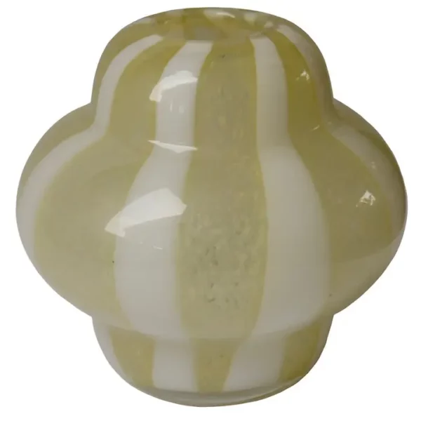 vase jaune rayures mila – Image 3