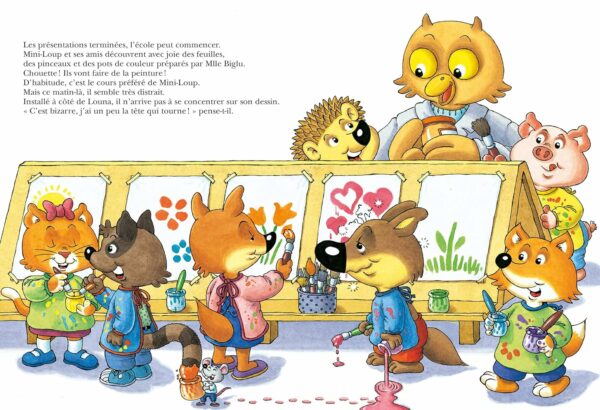 Mini loup - est amoureux – Image 3