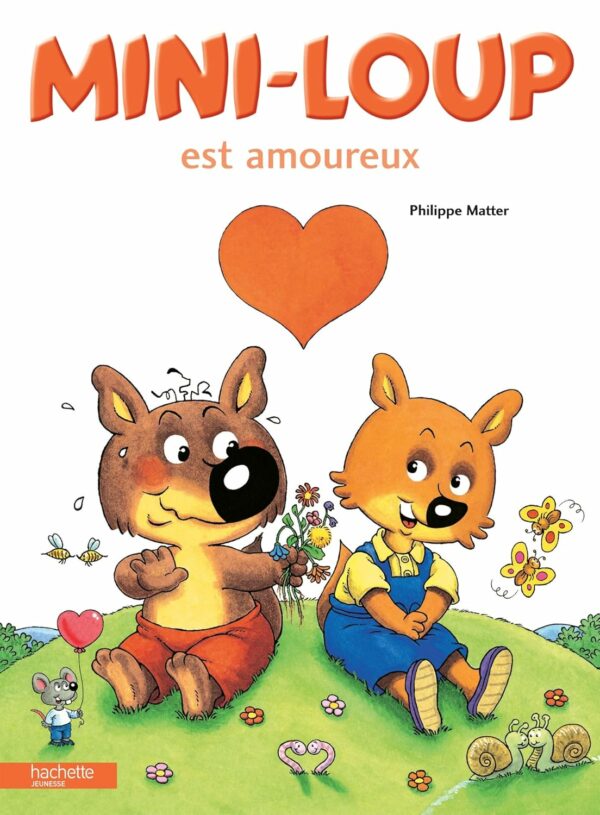 Mini loup - est amoureux