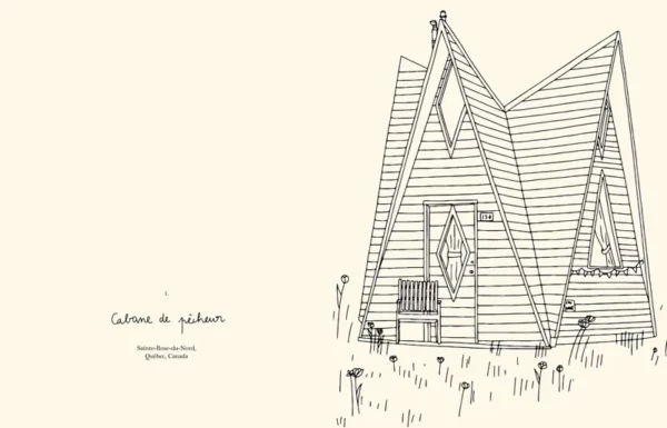 carnet de coloriage - Cabanes – Image 3