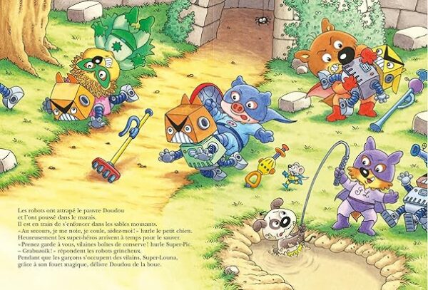 Mini loup - super héros – Image 2