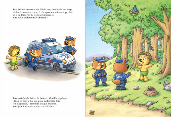 Mini loup - policier – Image 3