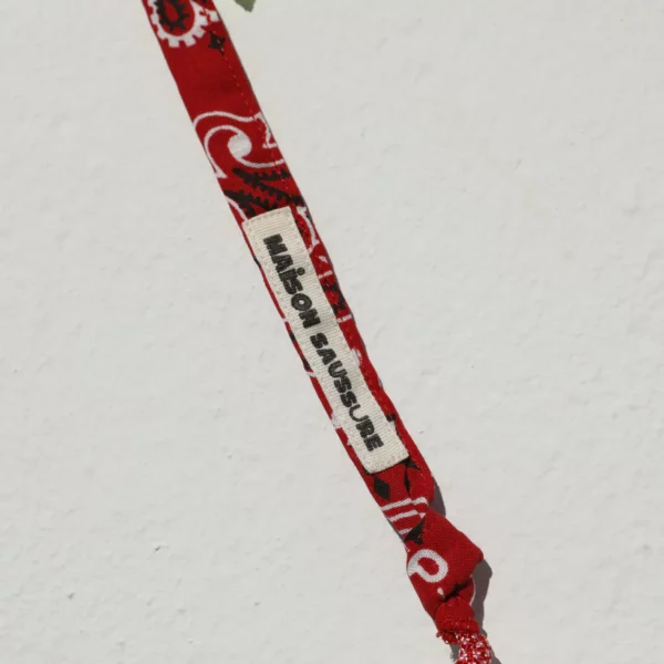 Cordon maison saussure - rouge – Image 4