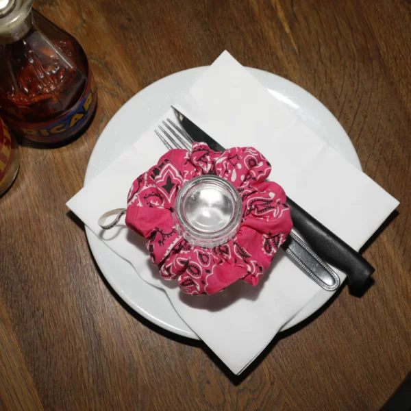 Chouchou bandana fushia maison saussure