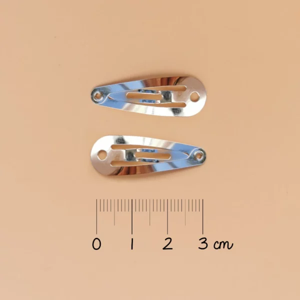 Barrettes mini pommes rose – Image 2