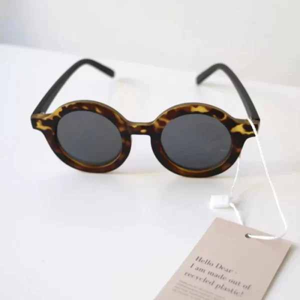 Lunettes de soleil - ronde turtle – Image 2