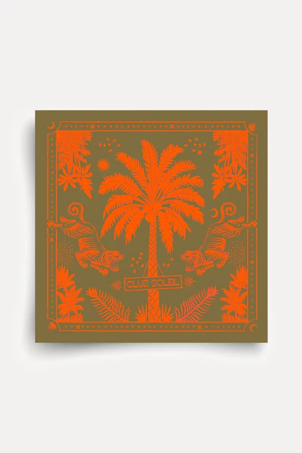 Foulard - Club soleil - kaki paprika – Image 3