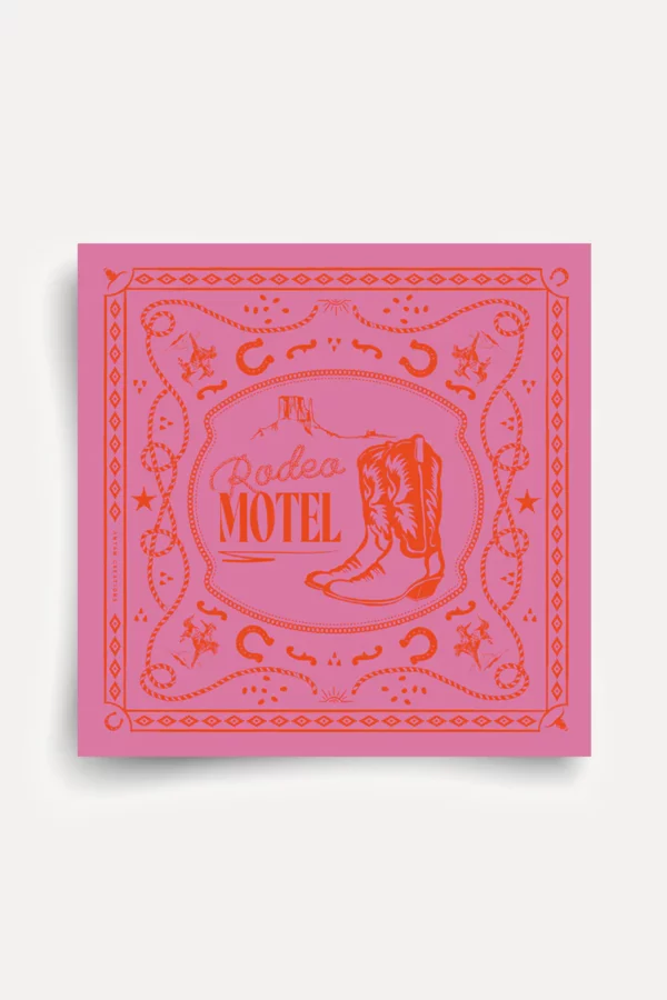 Foulard - Rodeo motel - Pink paprika – Image 2
